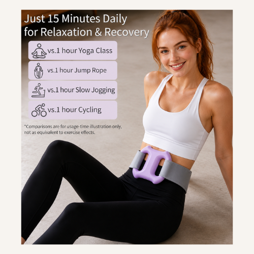 Lymora Vibration Fascia Ring Fitness Massager